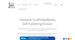 Desktop Screenshot of eprintedbooks.com